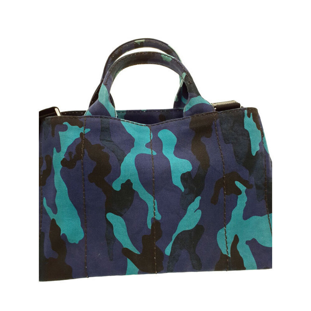 Prada Camouflage Canapa Bag Tote - Picture 6 of 9